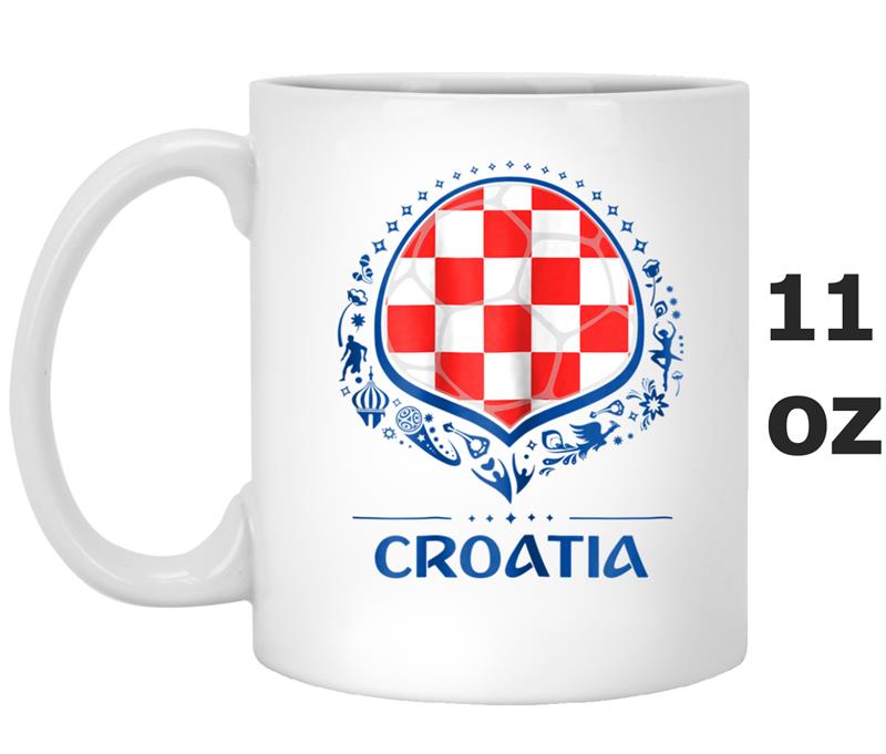 Croatia Soccer Jersey  Russia 2018 men women kids Mug OZ