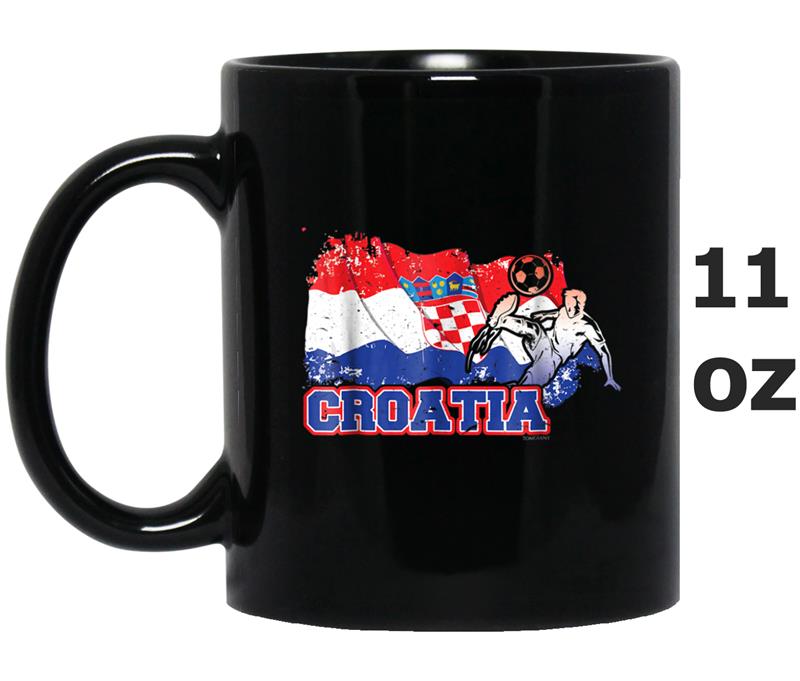 Croatia Soccer Team Croats Flag Men Women Youth Mug OZ