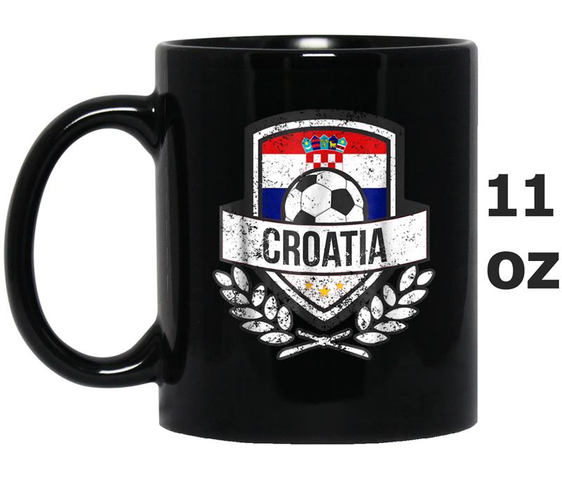 Croatian Flag Soccer  Croatia Football 2018 Jersey Mug OZ