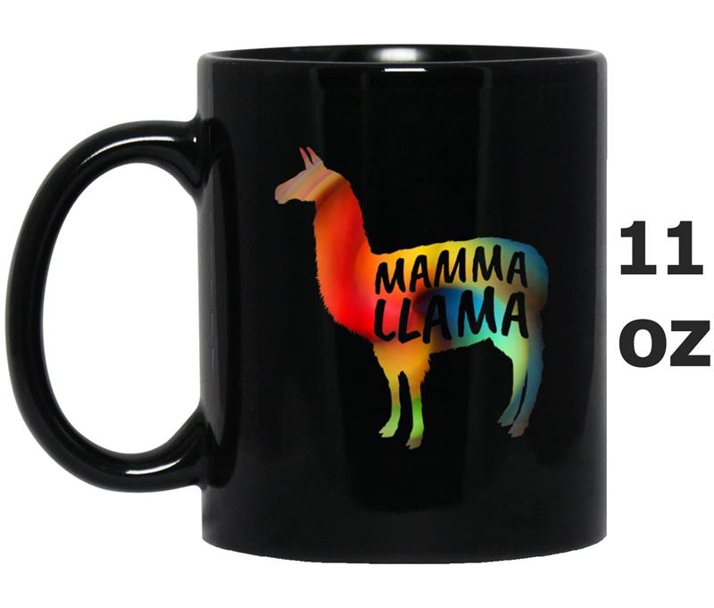 Cute Mamma Llama  Funny Llama lovers Gift Mug OZ