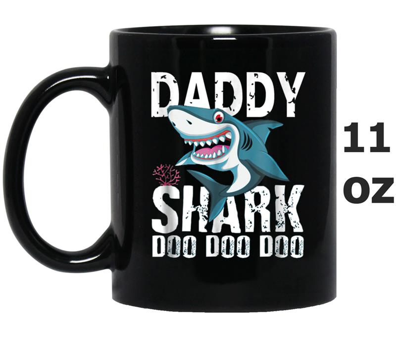Daddy Shark Doo Doo - Funny Daddy Tee Gift Mug OZ