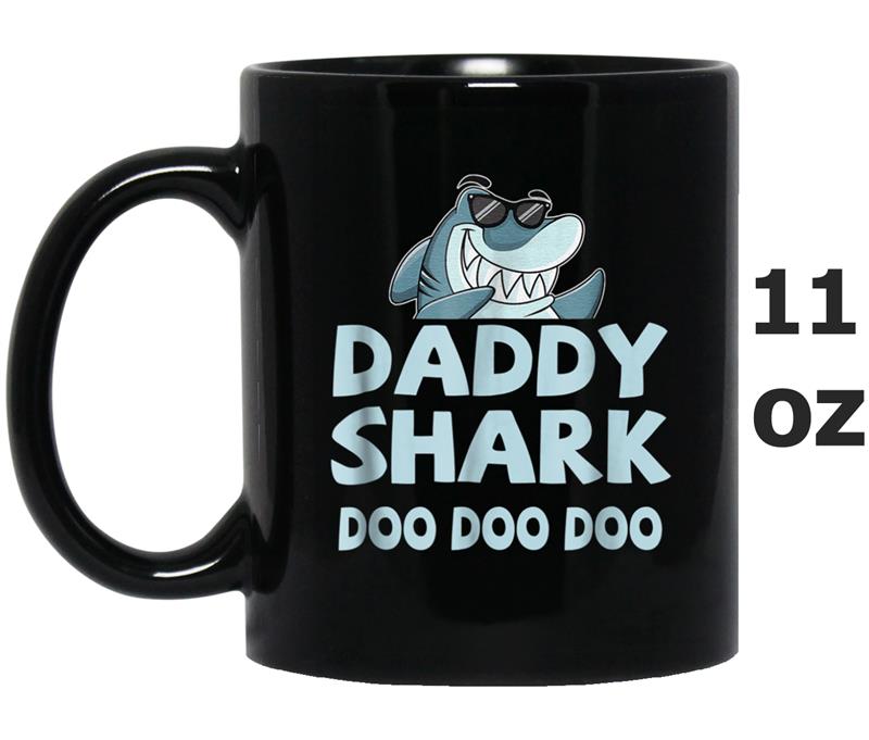 Daddy Shark , Fathers Day Gift from Wife Son Daughter Mug OZ