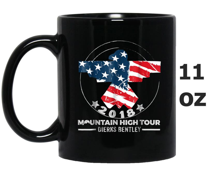 Dierks Bentley's Rule for His For Women Men 2018 Tour T-shir Mug OZ