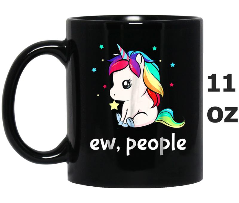 Ew People Unicorn  For Girls Women Mug OZ