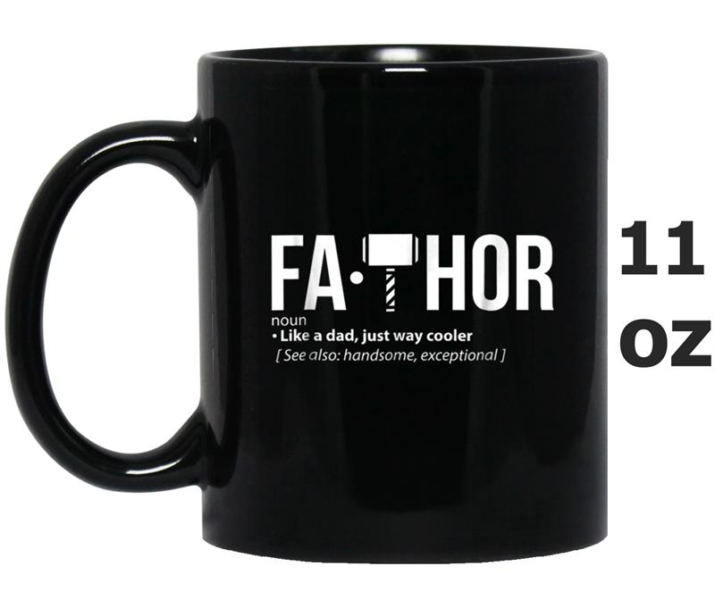 Fa-Thor Fa THOR Gif For Father's day Mug OZ