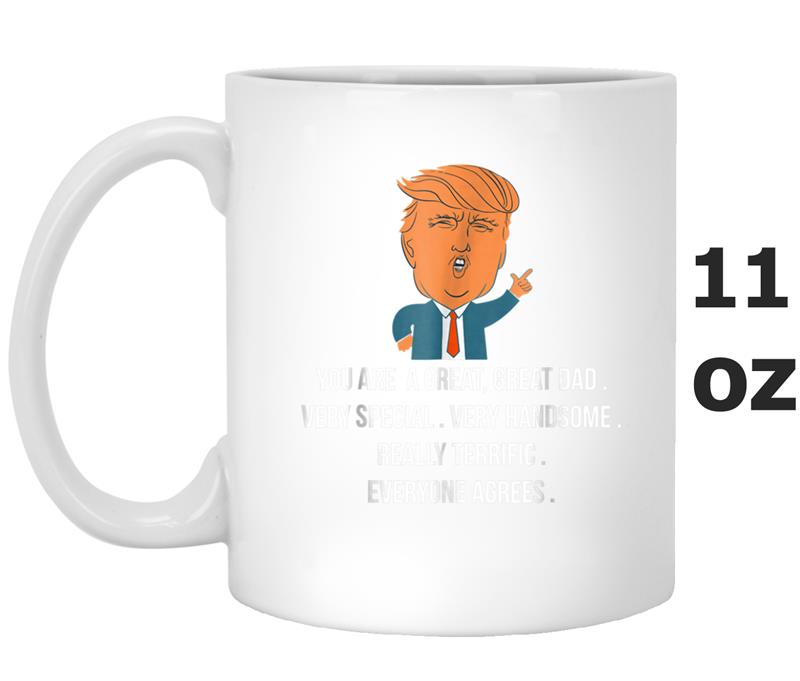 Father's s Day Funny Trump Dad Stepdad Mug OZ