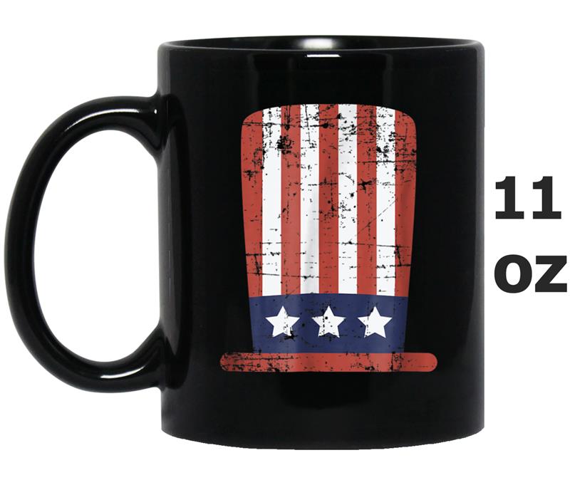 Fourth Of July Hat  for Independence Day Mug OZ