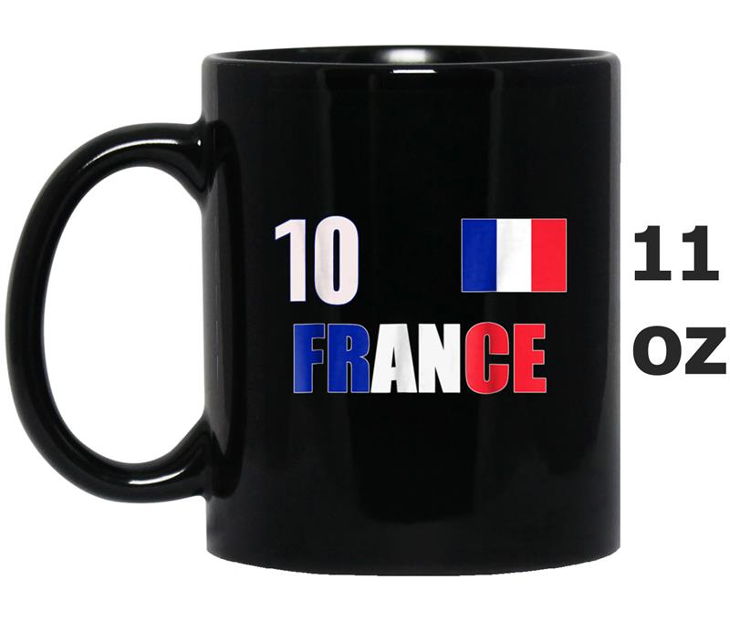 France final soccer  10 mbappe French flag Mug OZ