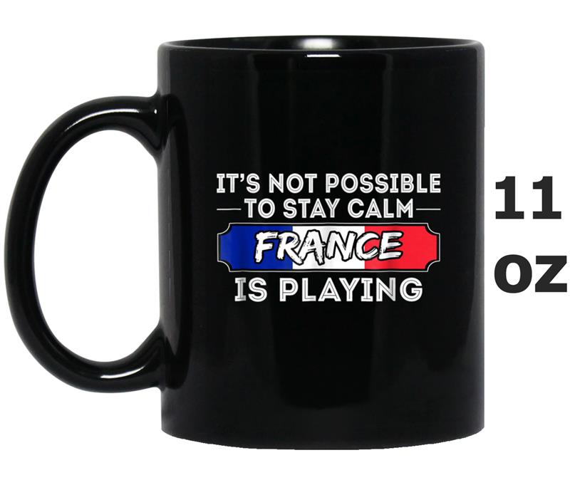 France Soccer 2018 French Football Jersey Style Mug OZ