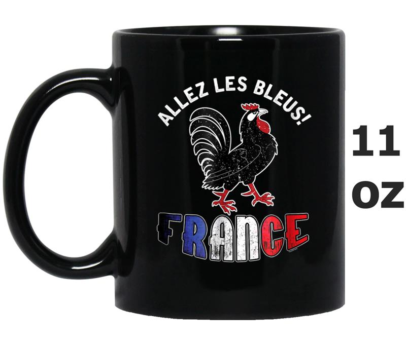 France Soccer Fan Allez Les Bleus Men Women Youth Mug OZ