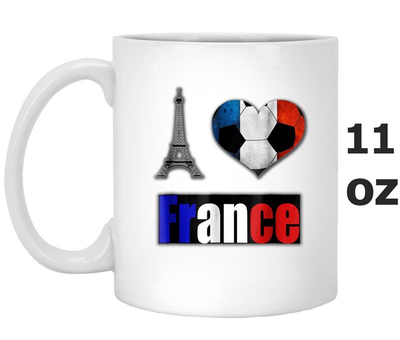France Soccer Football World I love France Mug OZ
