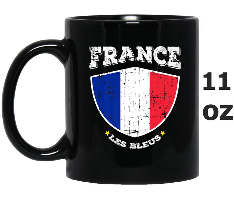 France  2018 Team Jersey Les Bleus Football Flag Mug OZ