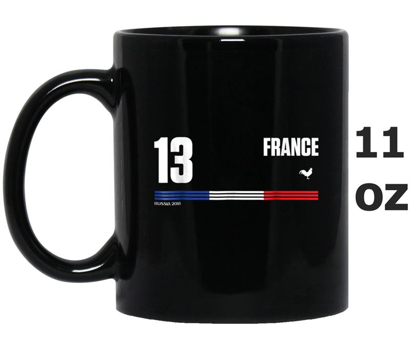 France  Soccer Football Jersey Style Foot 13 Mug OZ