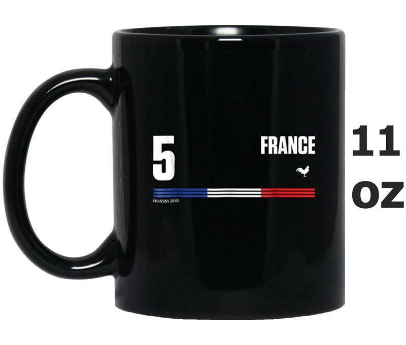 France  Soccer Football Jersey Style Foot 5 Mug OZ