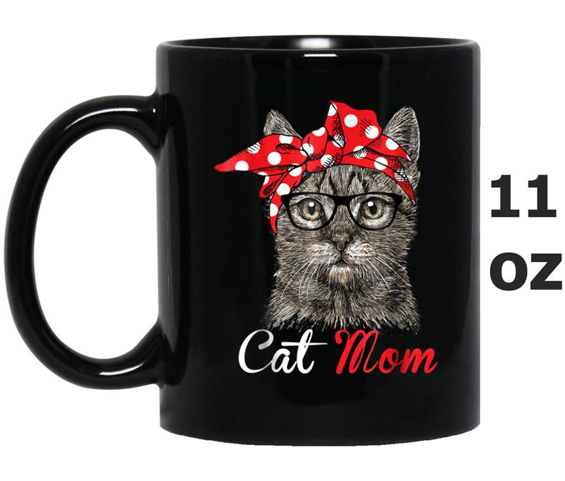 Funny Cat Mom  for Cat Lovers-Mothers Day Gift Mug OZ