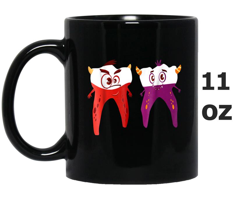 Funny Halloween Gif for Dentist Dental Men Women Kids Mug OZ