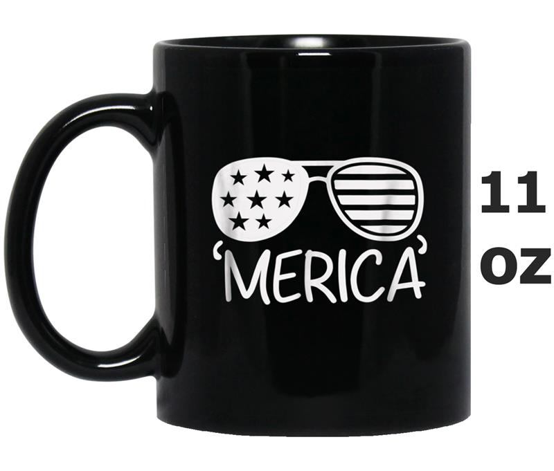 Funny Merica 4th of July 2018 Patriotic Men Women Mug OZ