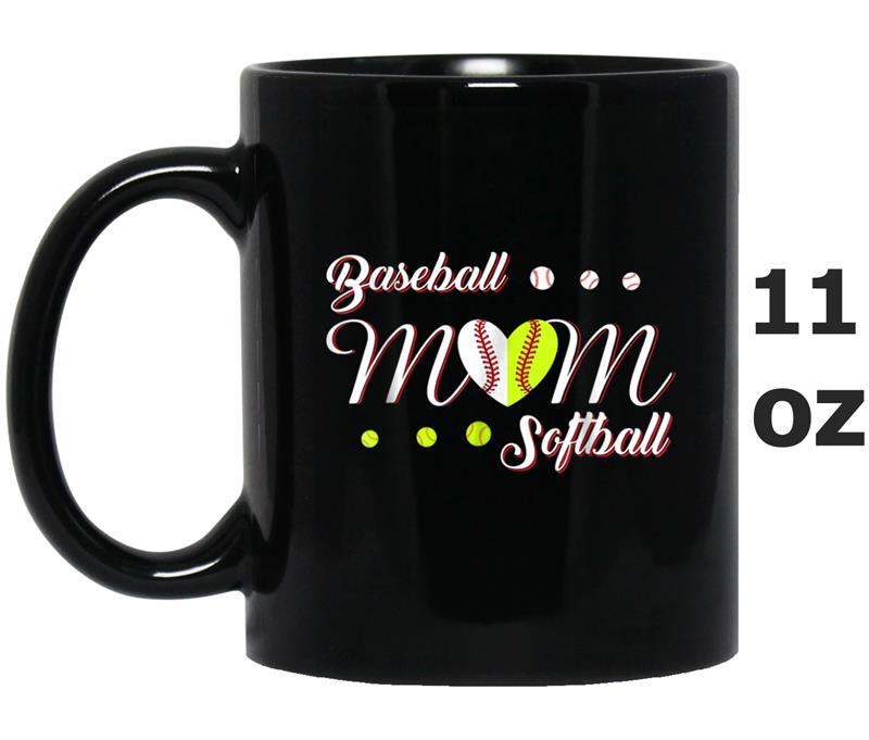 Funny Softball Baseball Mom Mug OZ