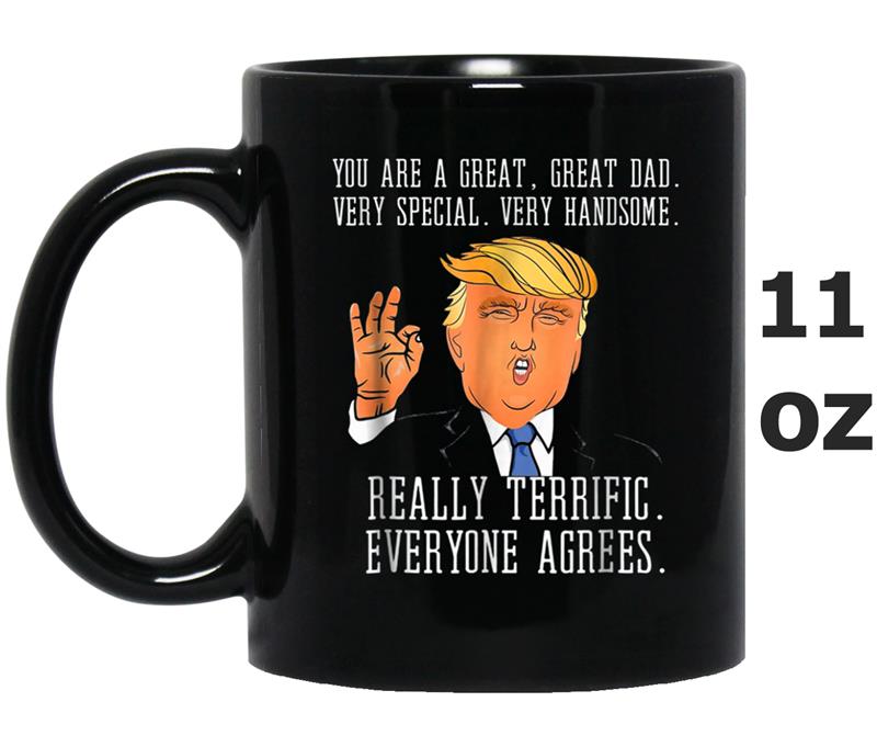 Funny Trump Dad Stepdad  Father's Day Gift Mug OZ