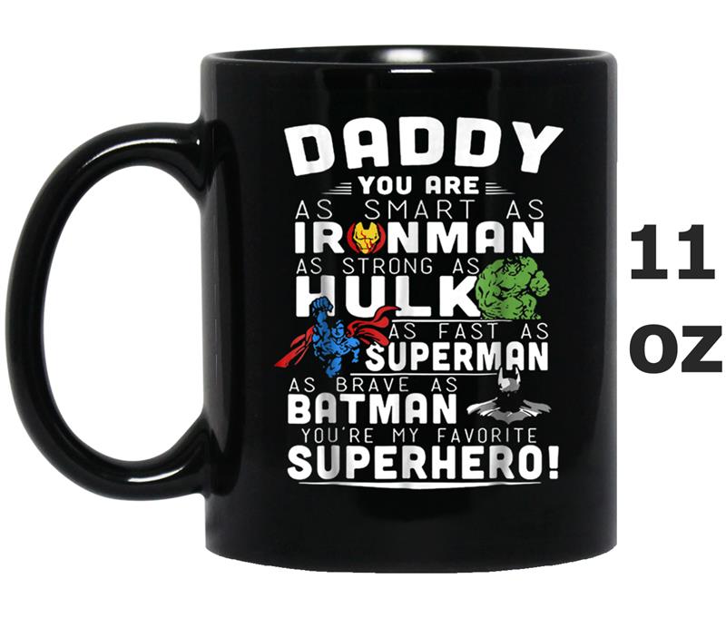 Funny  for Dad, the Superhero. Best Gift for Father Mug OZ