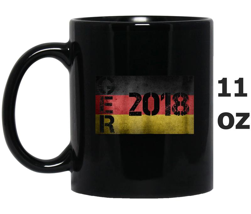 GER Germany World Soccer Jersey 2018  Cup Fan Mug OZ