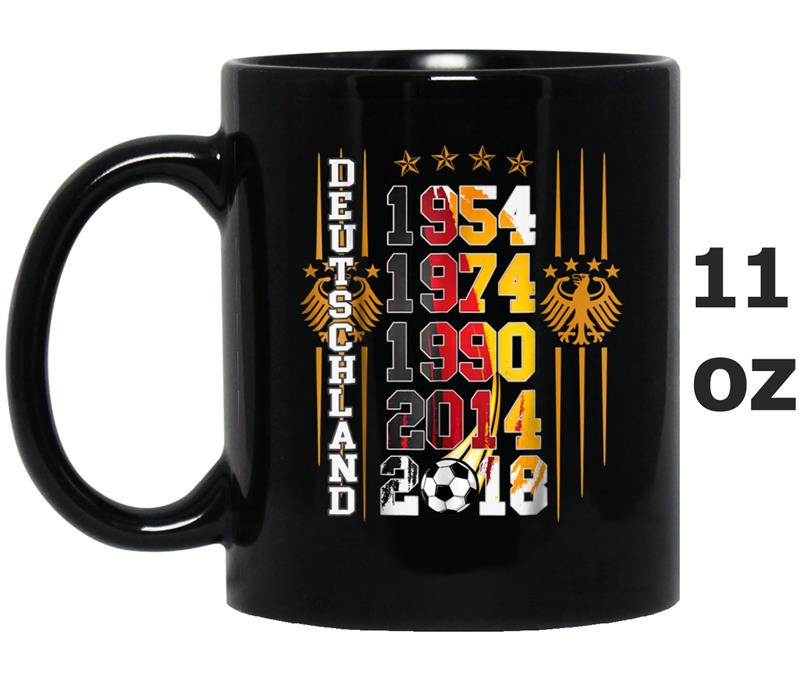 Germany Soccer  with Football Championship Years Mug OZ