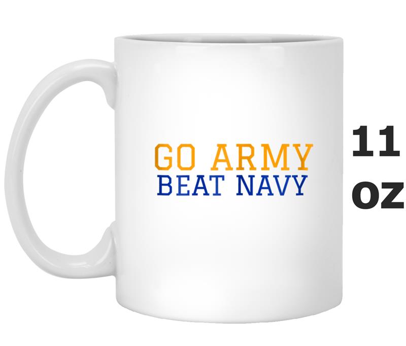 Go Army Beat Navy America's Game Football T Mug OZ