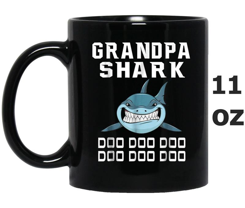 Grandpa Shark Doo Doo Doo  For Men Mug OZ