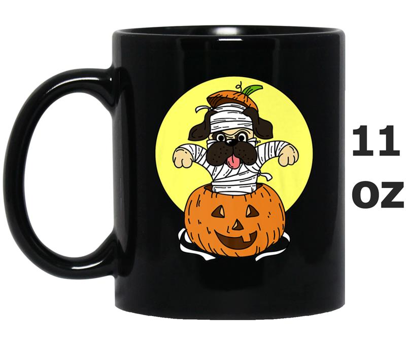 Halloween Mummy Funny  for Dog Lovers Mug OZ