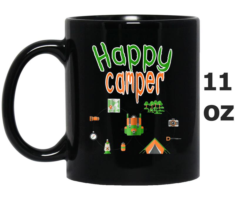 Happy Camper - Camping  for Men, Women, and youth Mug OZ