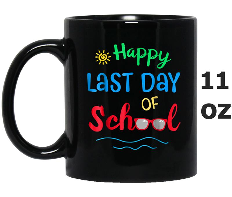 Happy Last Day Of School  For Students Teachers Mug OZ