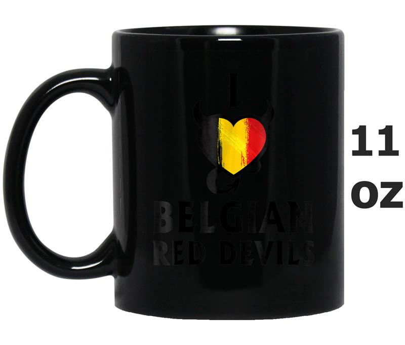 i love Belgian red devils Mug OZ