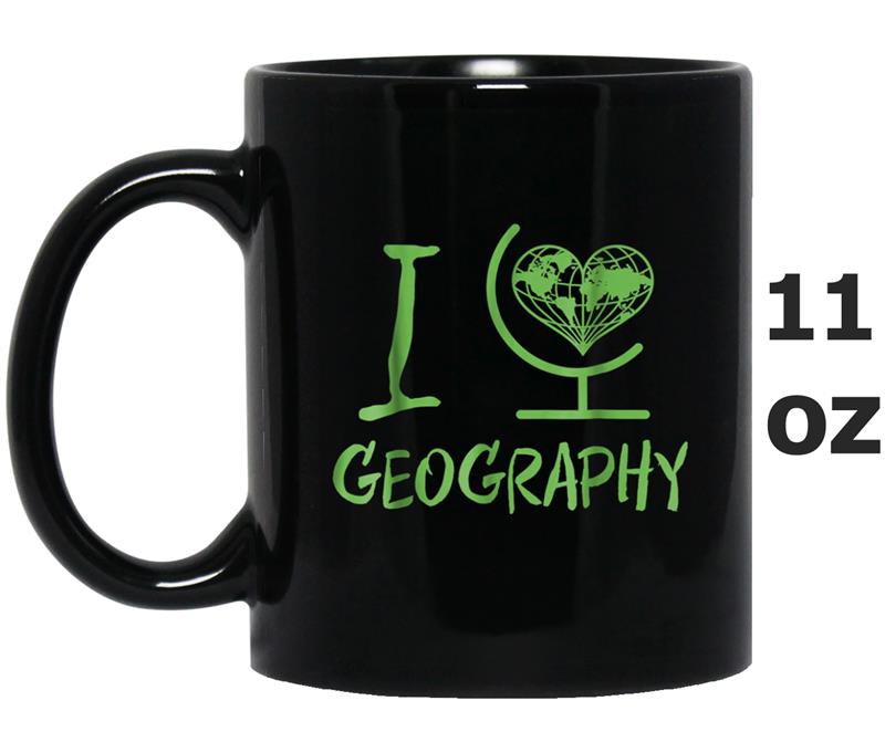 I Love Teaching Geography  Teacher Back To School Mug OZ