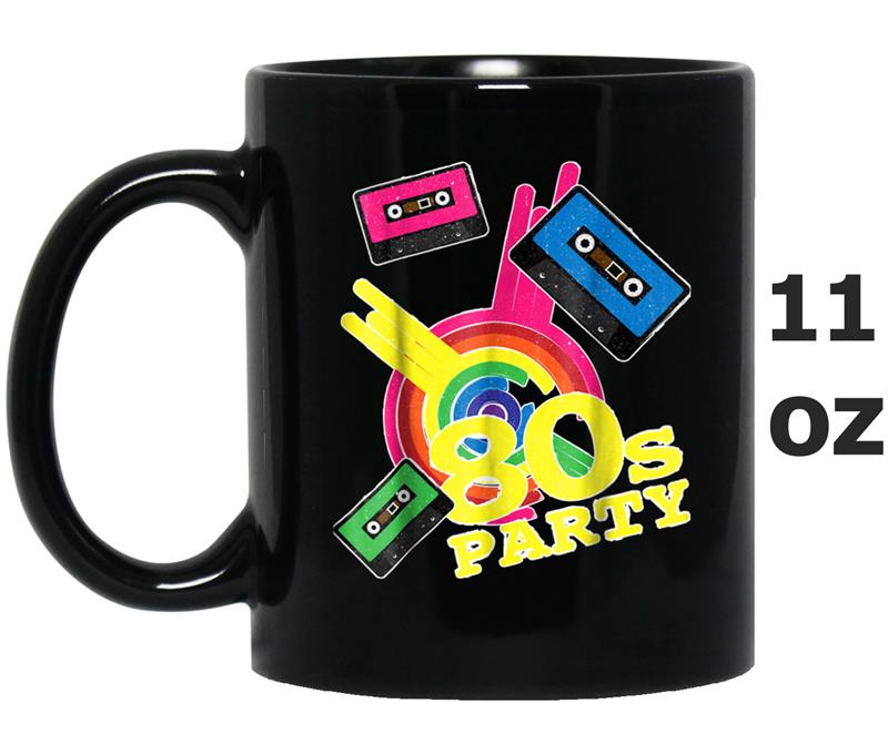 I Love The 80s Party  Funny Retro Lovers Gift Idea Mug OZ