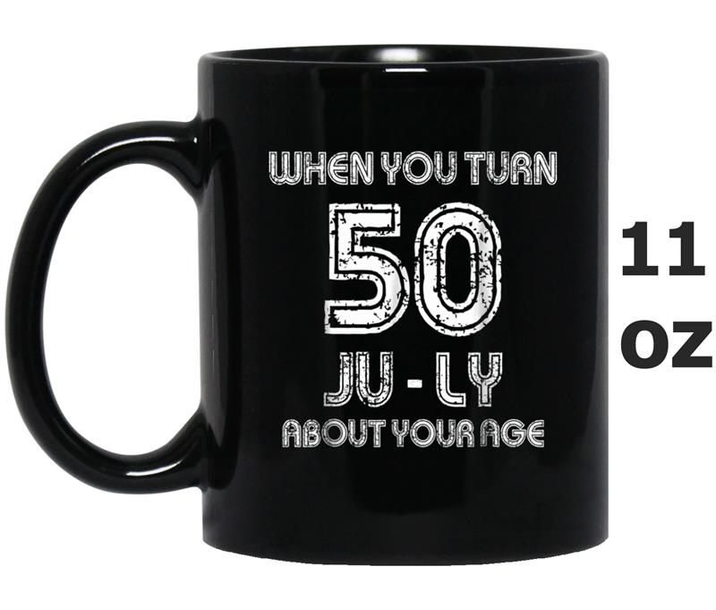 July 50th Bday Party  - Funny 50th Birthday Gag Gift Mug OZ