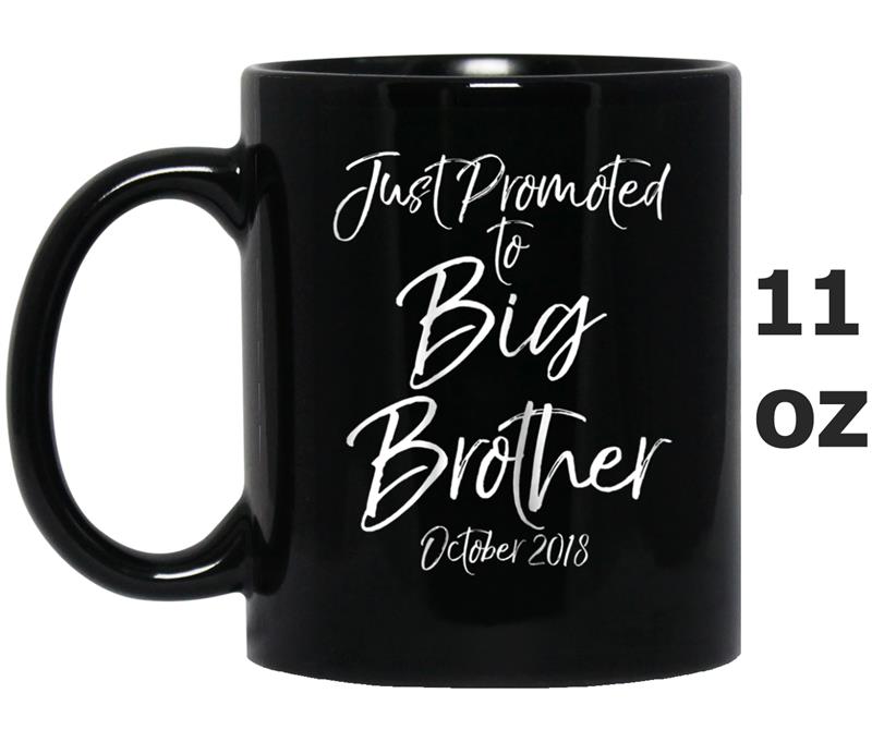 Just Promoted to Big Brother October 2018 Announcemen Mug OZ