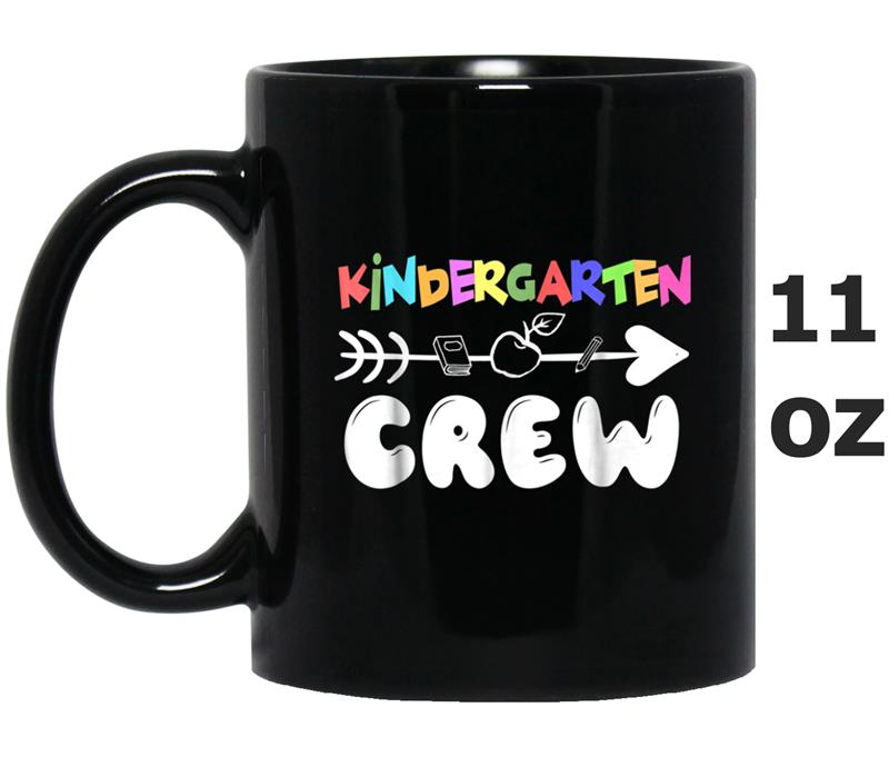 Kindergarten Crew Back To School Class Gif Mug OZ