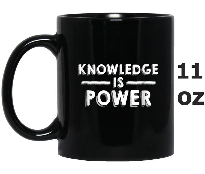 Knowledge Is Power Education Graduation Mug OZ