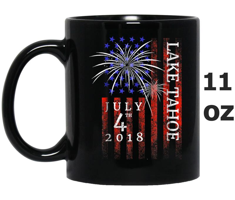 Lake Tahoe 4th of July 2018  for Independence Day Mug OZ