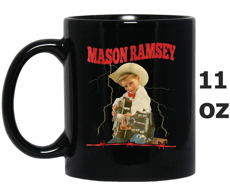 Mason Ramsey - Yodeling Boy  - Guitar Gift - Music Mug OZ