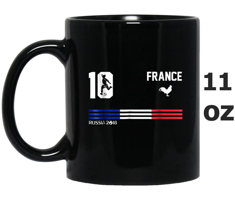 Mbappe 10 France  football Russia 2018 gifts Mug OZ