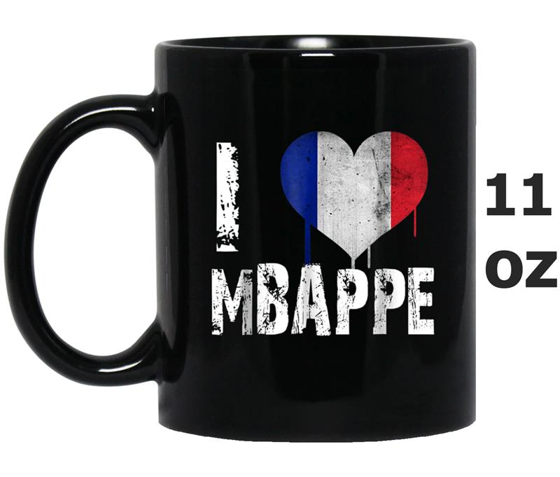 Mbappe Vintage France Soccer Jersey Flag Mug OZ