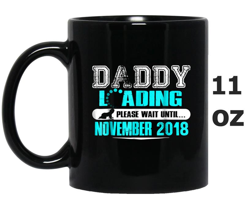 Mens Daddy To Be November 2018  New Daddy Gif Mug OZ