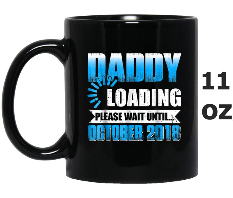 Mens Daddy To Be October 2018  New Daddy Gif Mug OZ