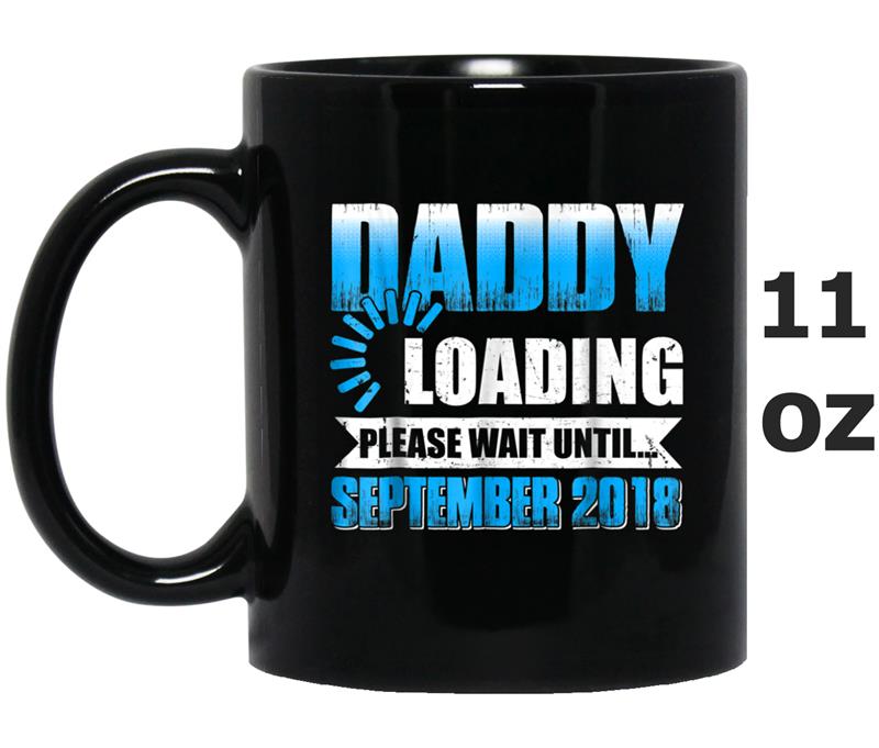 Mens Daddy To Be September 2018  New Daddy Gif Mug OZ