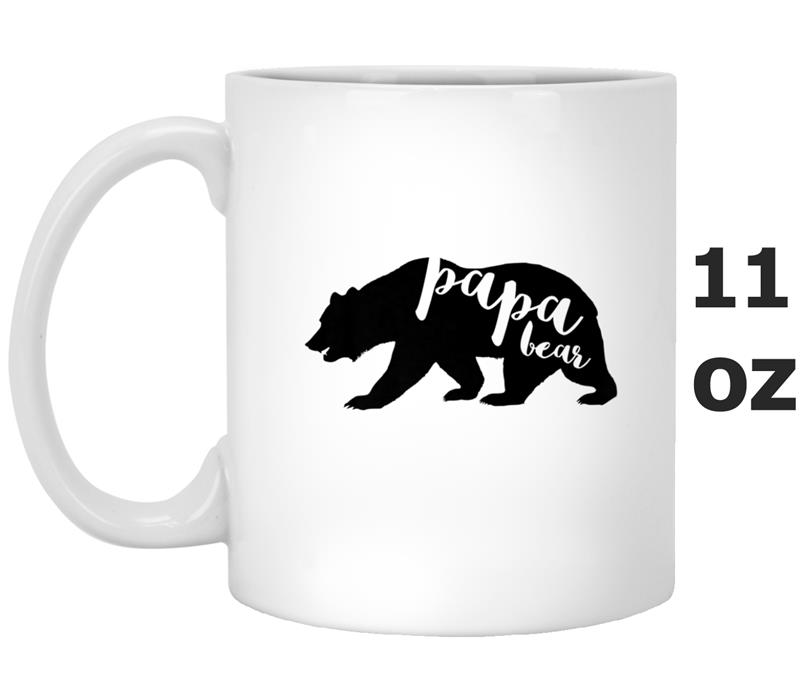 Mens Father's Day 'Papa Bear'  for Dad Mug OZ