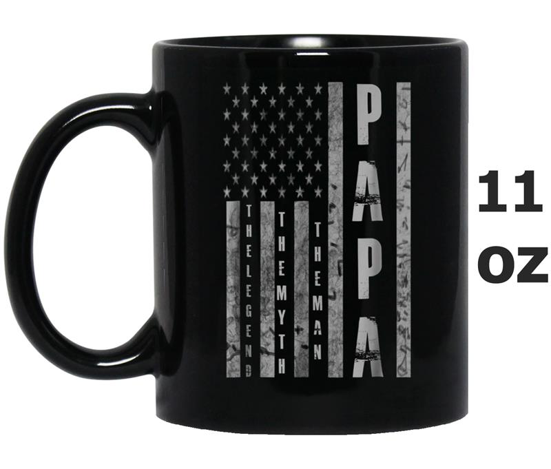 Mens Papa The Myth The Legend  for men Mug OZ