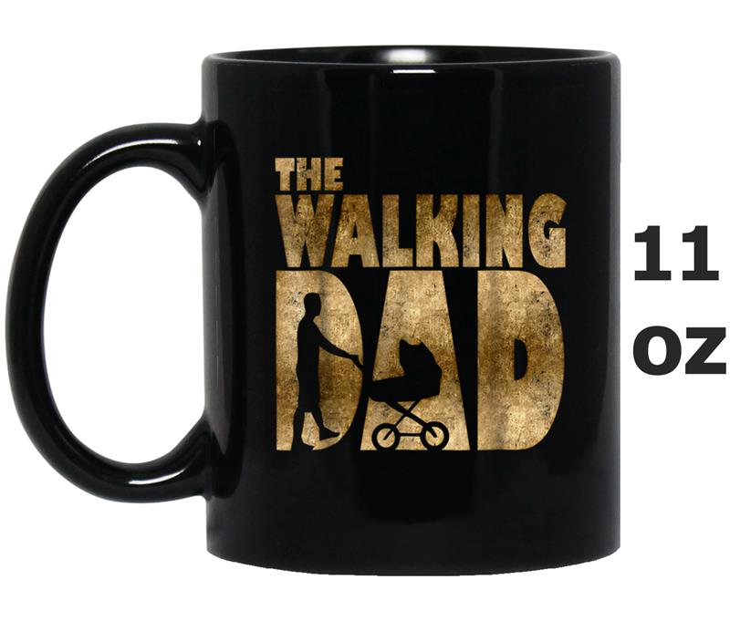 Mens Walking Dad  for New Fathers Day Gift Husband Mug OZ