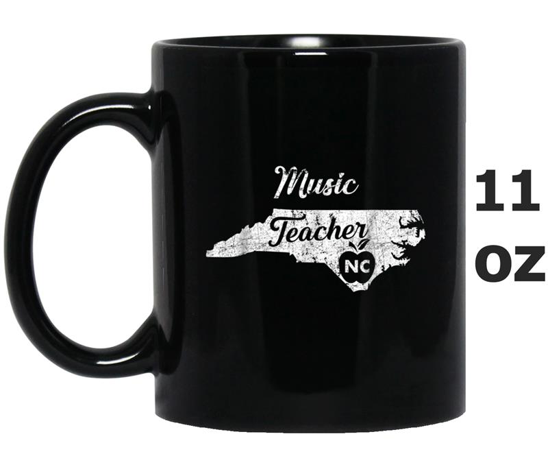 NC music teacher wears red for ed education Mug OZ