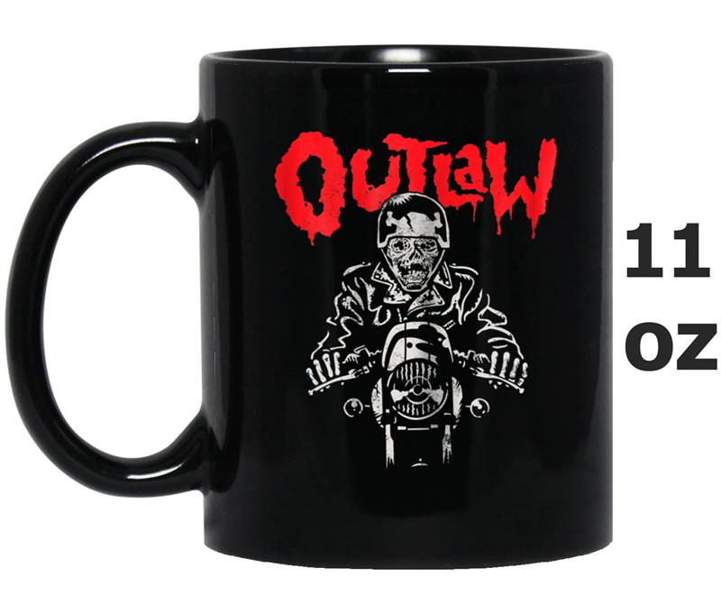 Outlaw - Zombie Mummy Motorcycle Monster Mug OZ